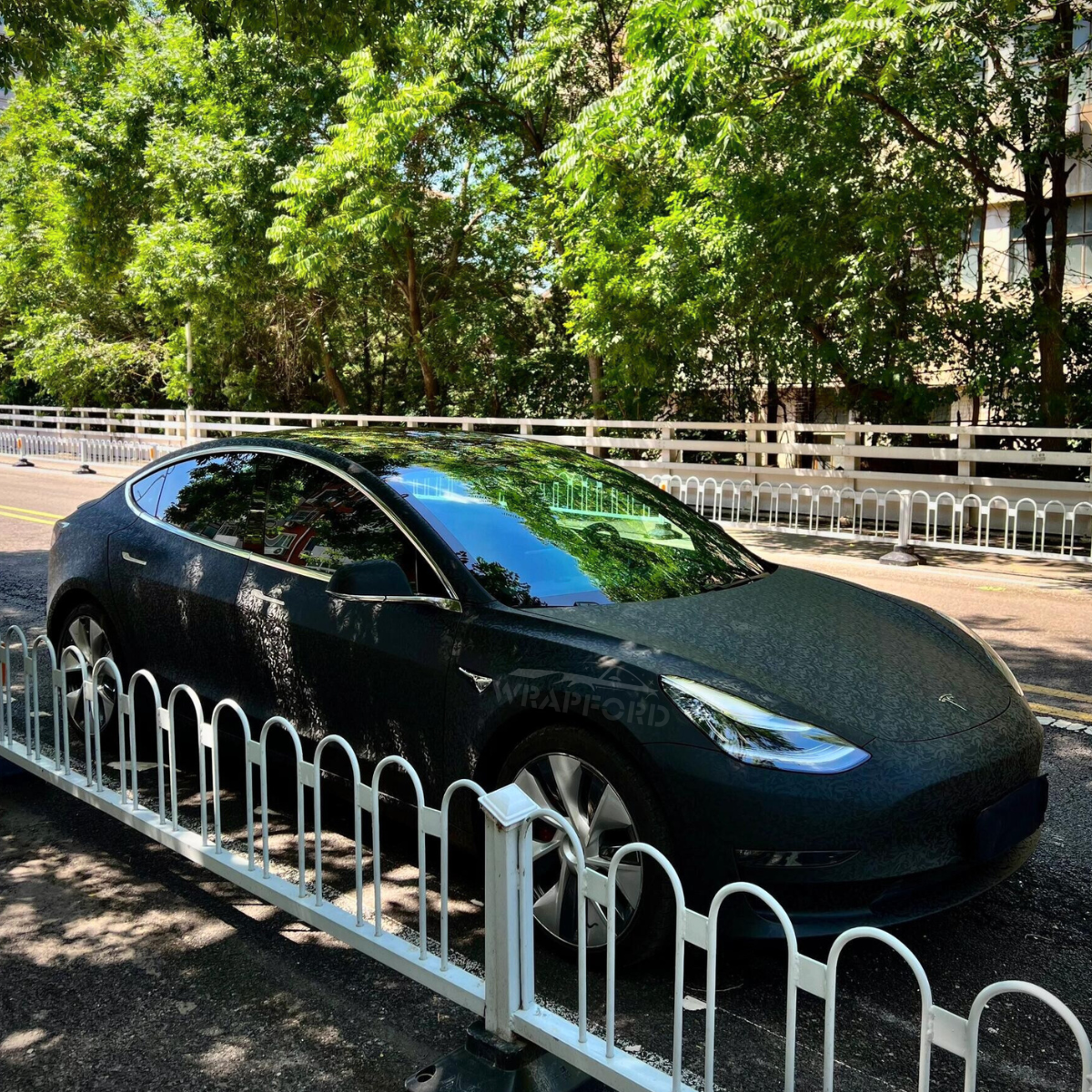 High Gloss Phantom Black Vinyl Wrap