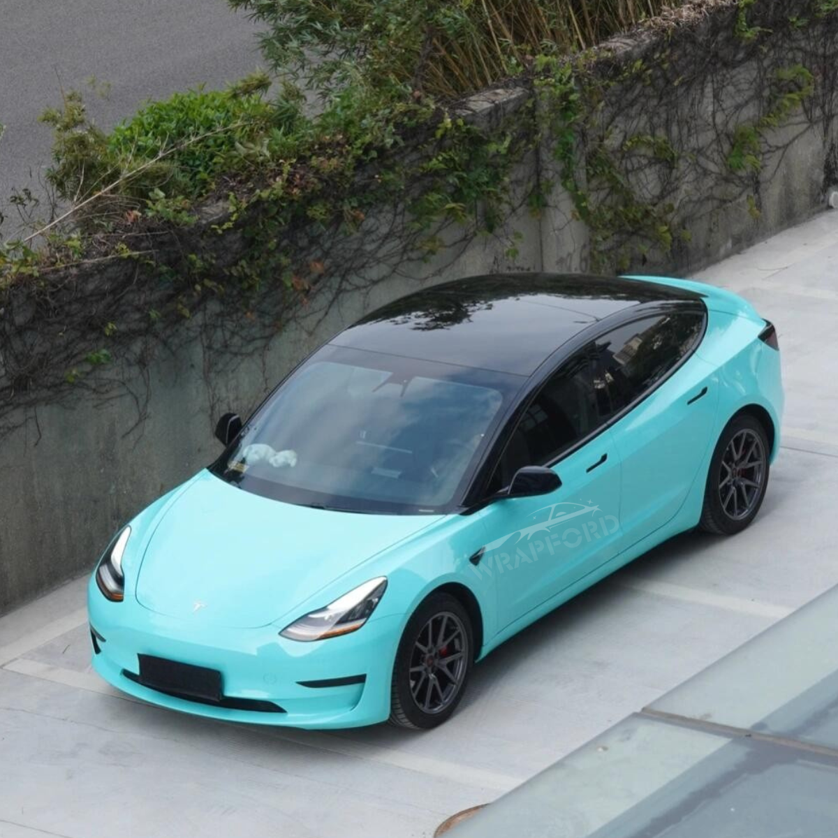 High Gloss Tiffany Blue Vinyl Wrap