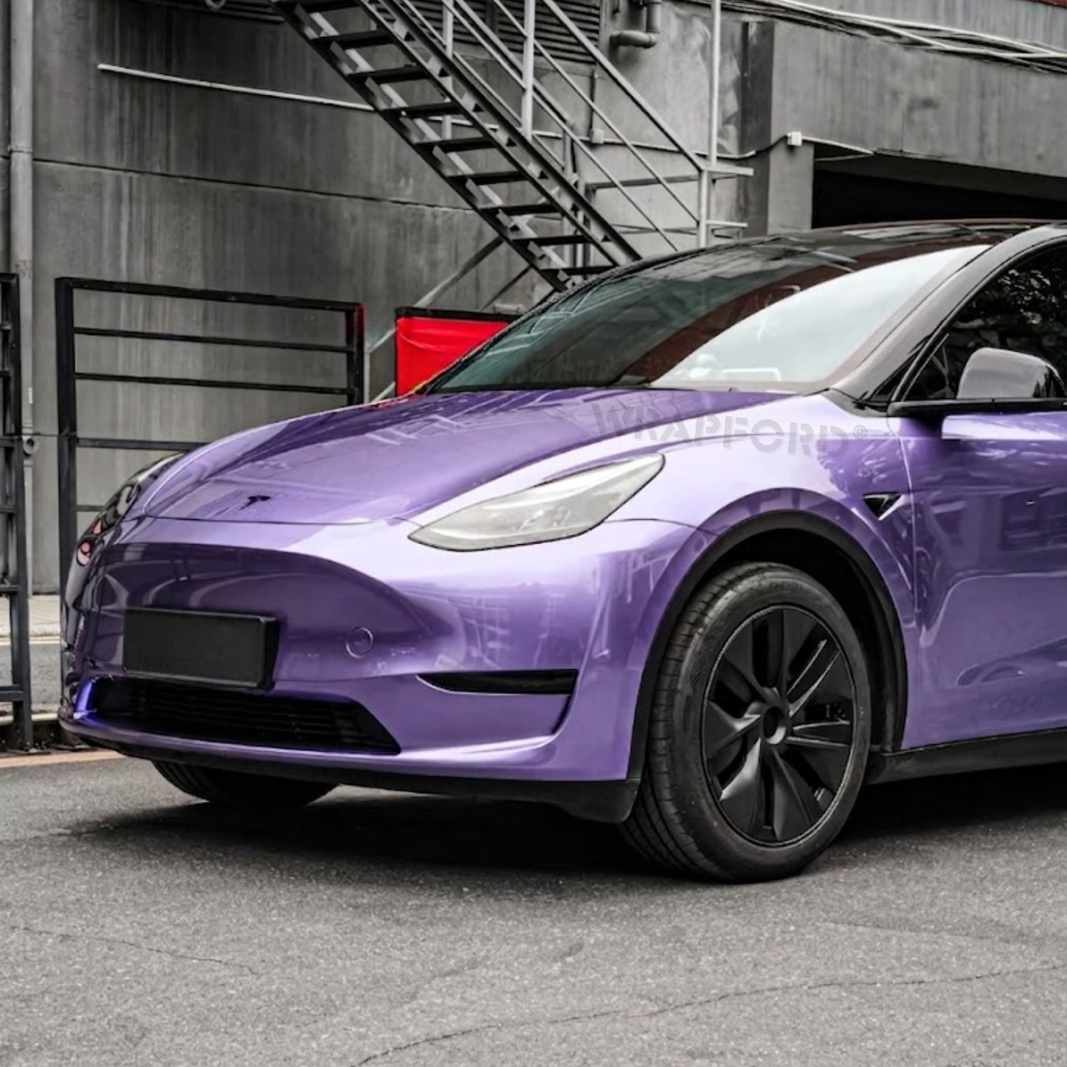 Gloss Metallic Viola Purple Vinyl Wrap