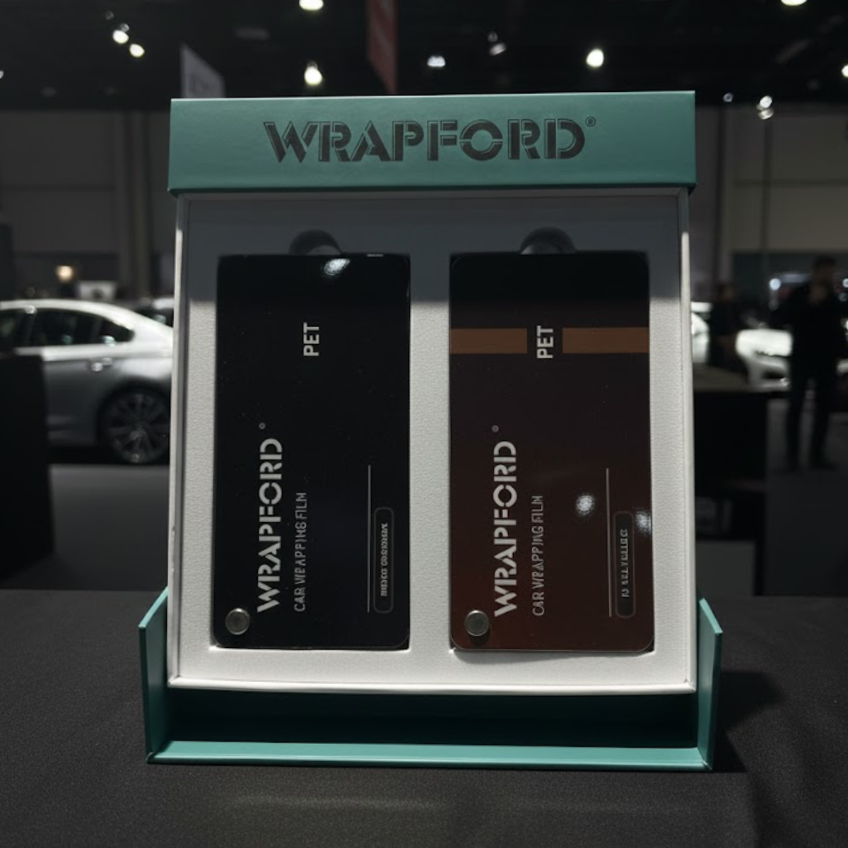 PET-basert fargeprøvesett