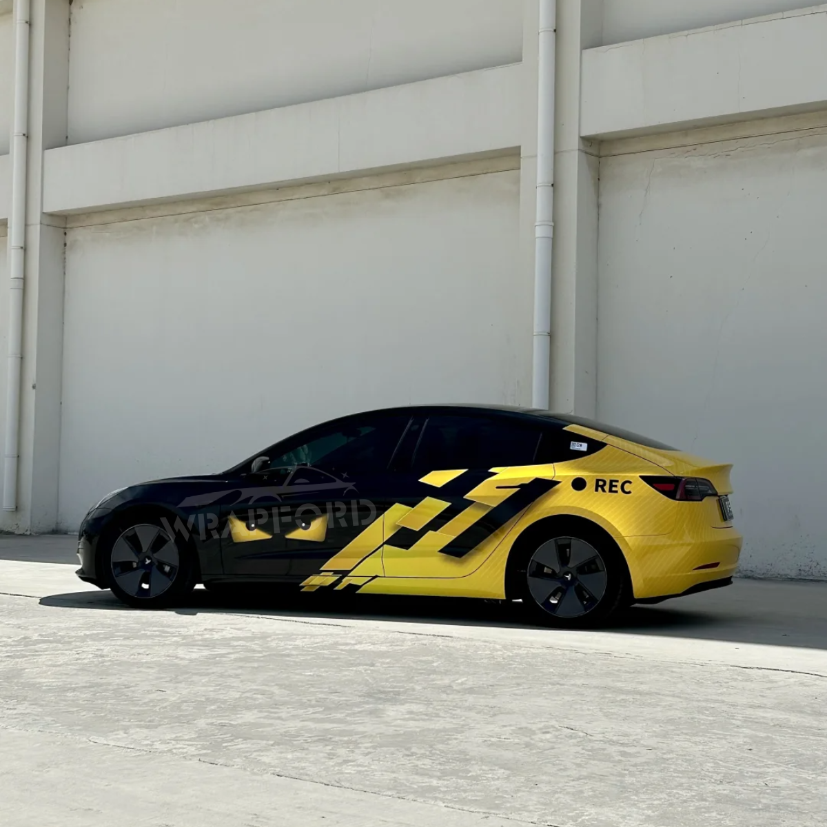 Custom Painted-Style Vinyl Wrap Film