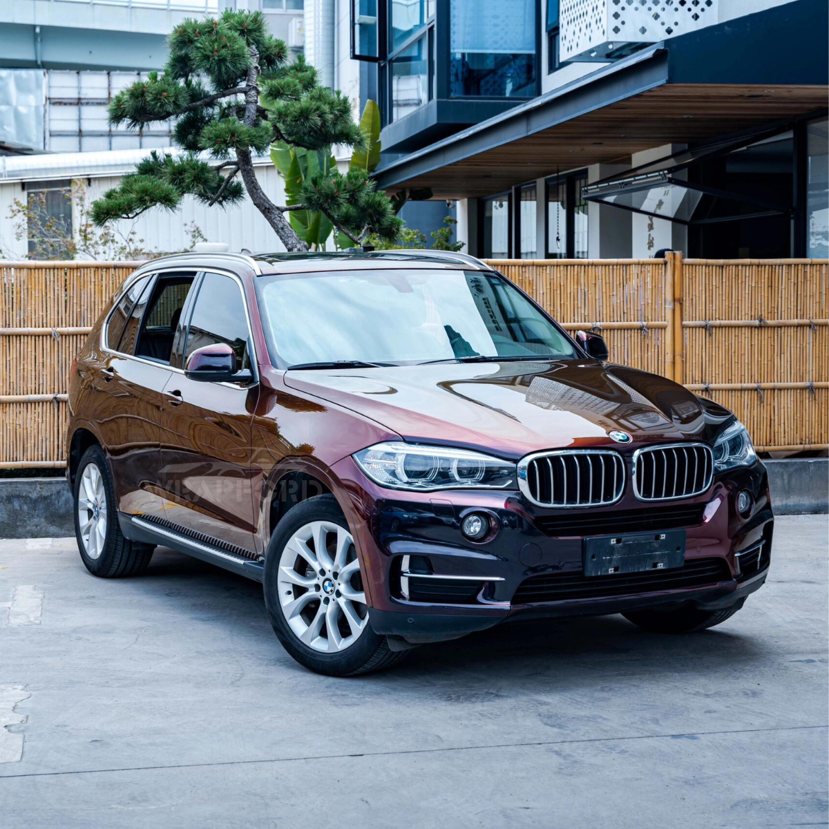 Glitter Metallic Brown Red Vinyl Wrap
