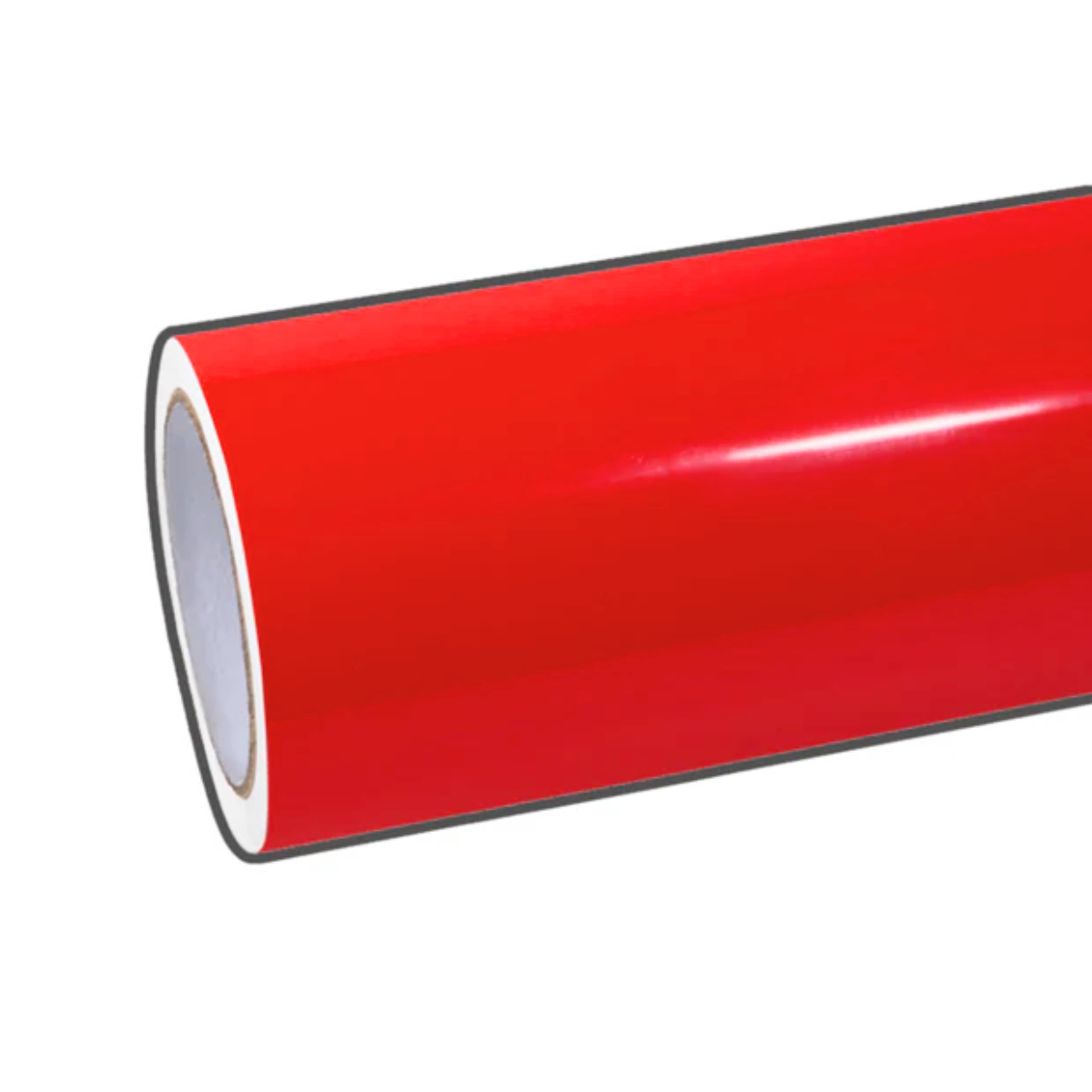 High Gloss Ferrari Red Vinyl Car Wrap