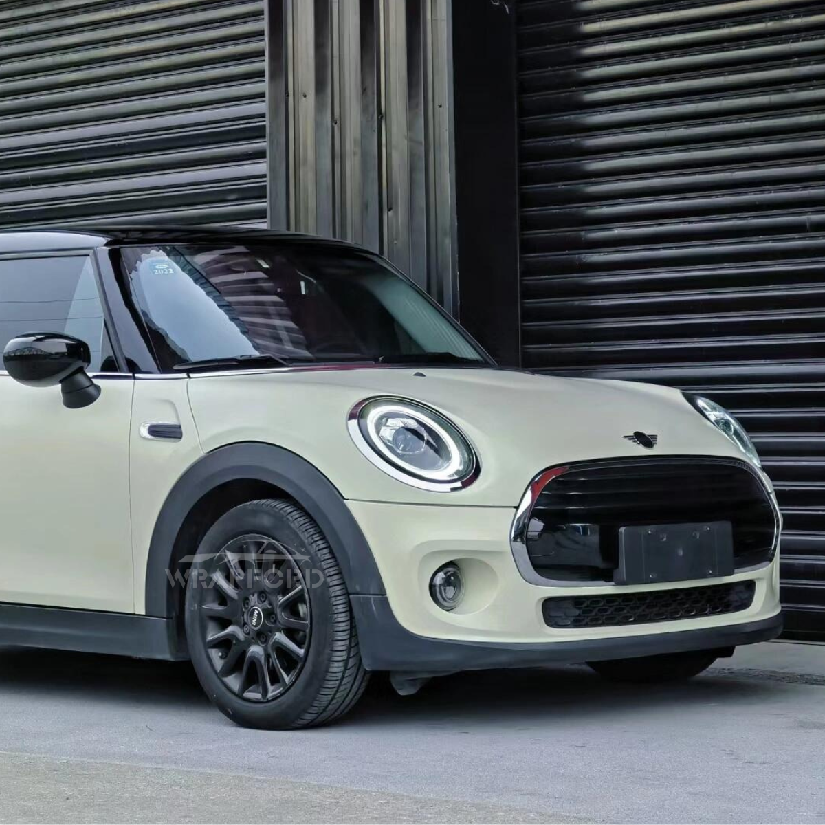Matte Cream White Vinyl Car Wrap
