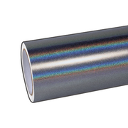 Regenbogen Metallic Laser Silber Vinyl Wrap