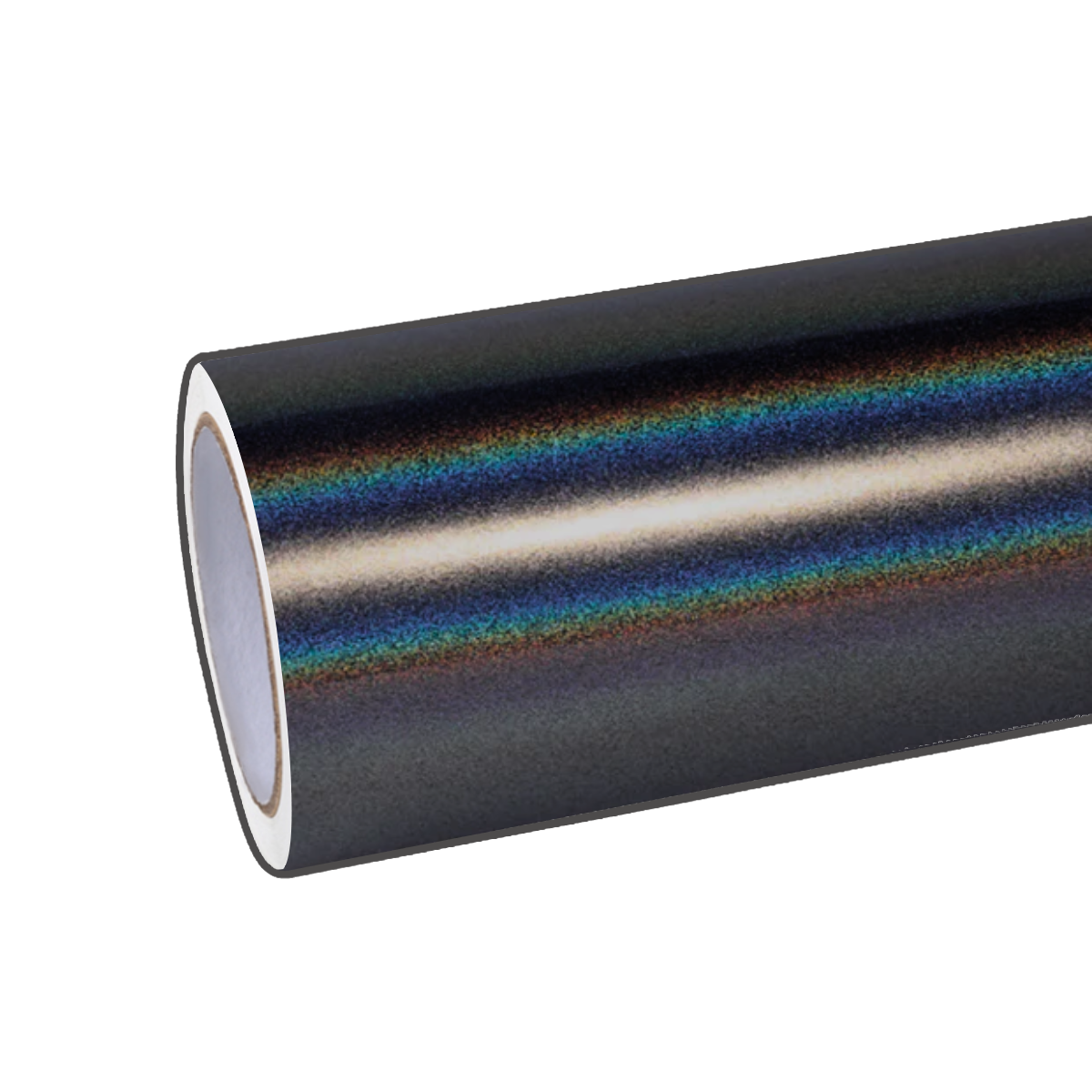 Regenbogen Metallic Laser Silber Vinyl Wrap