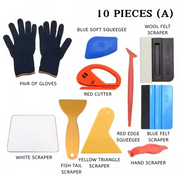 Wrapping Tool Set for Vinyl Tint PPF