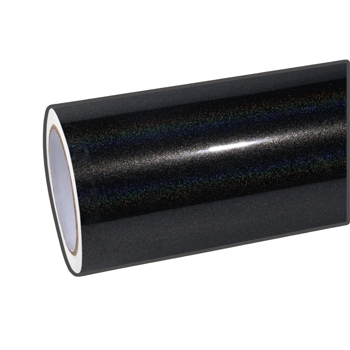 Glitter Metallic Black Glitter Vinyl Wrap