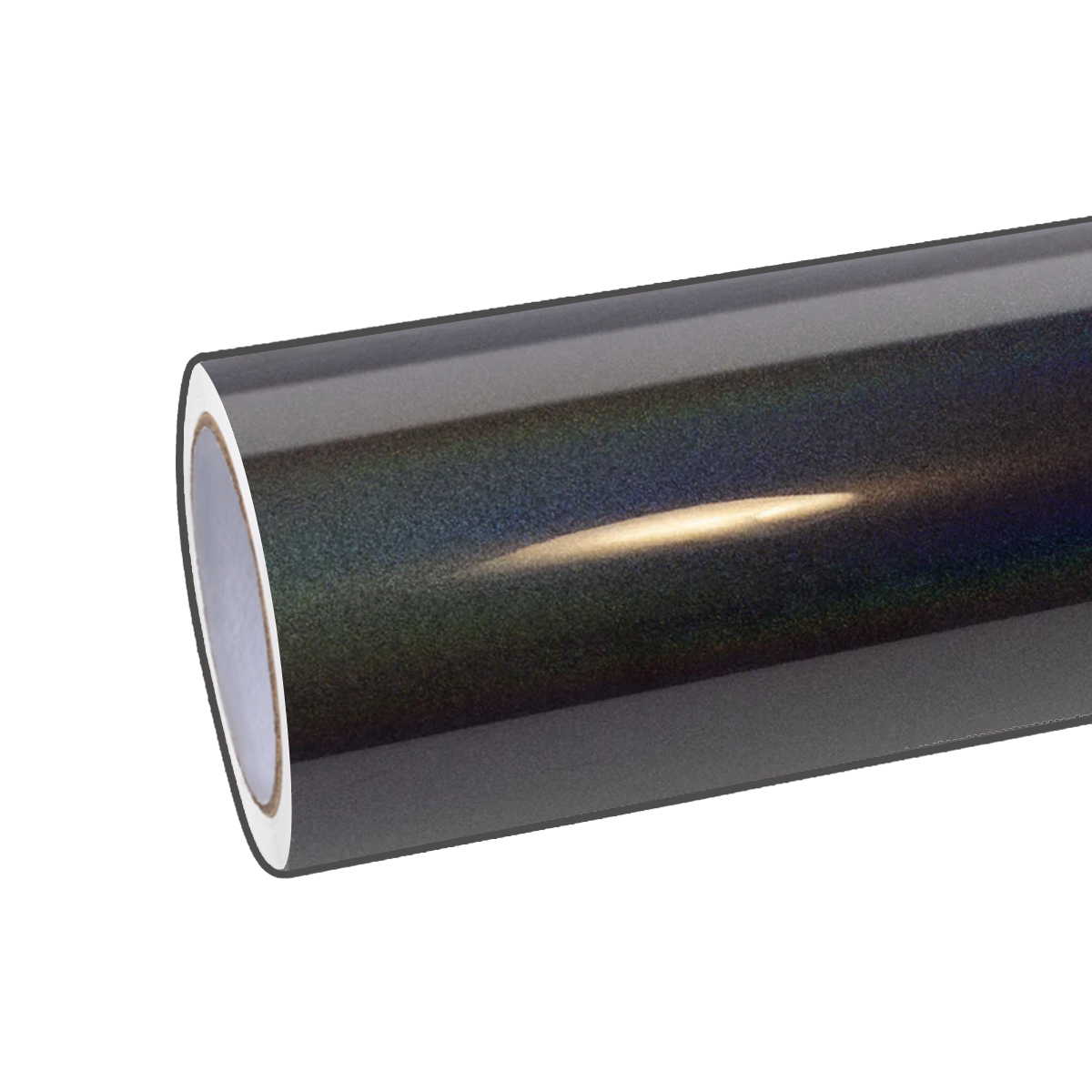 Rainbow Metallic Rainbow Black Vinyl Wrap