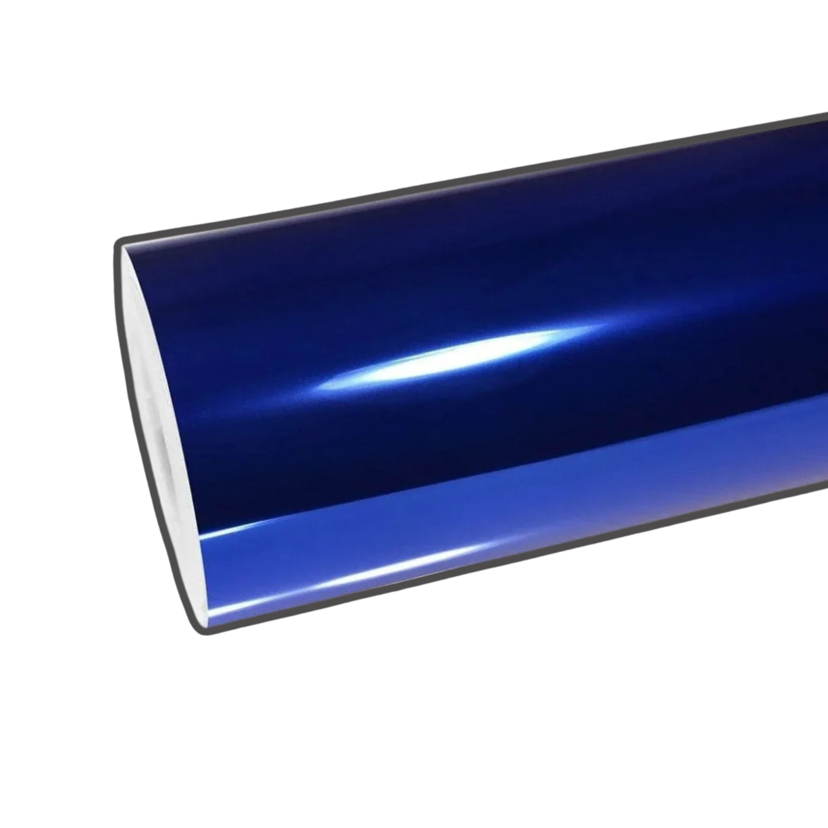 Chrome Mirror Blue Vinyl Car Wrap